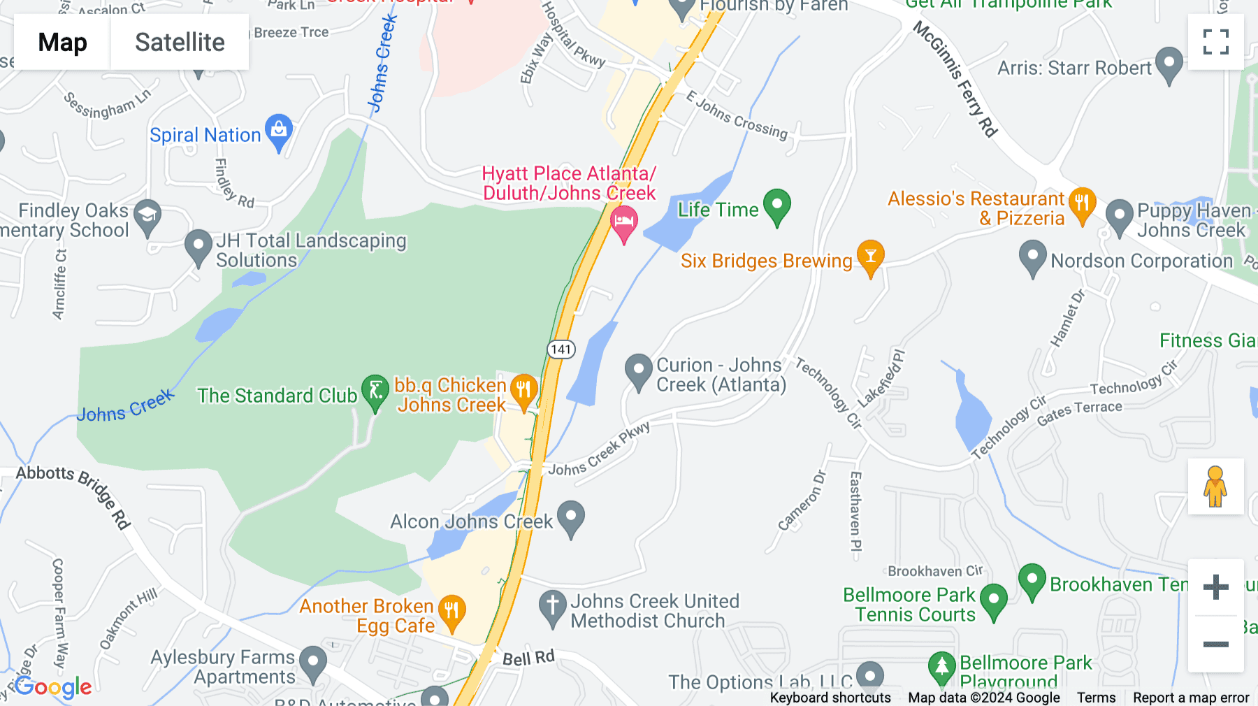 Click for interative map of Suite 200, 11330 Lakefield Drive, Building Two, Atlanta