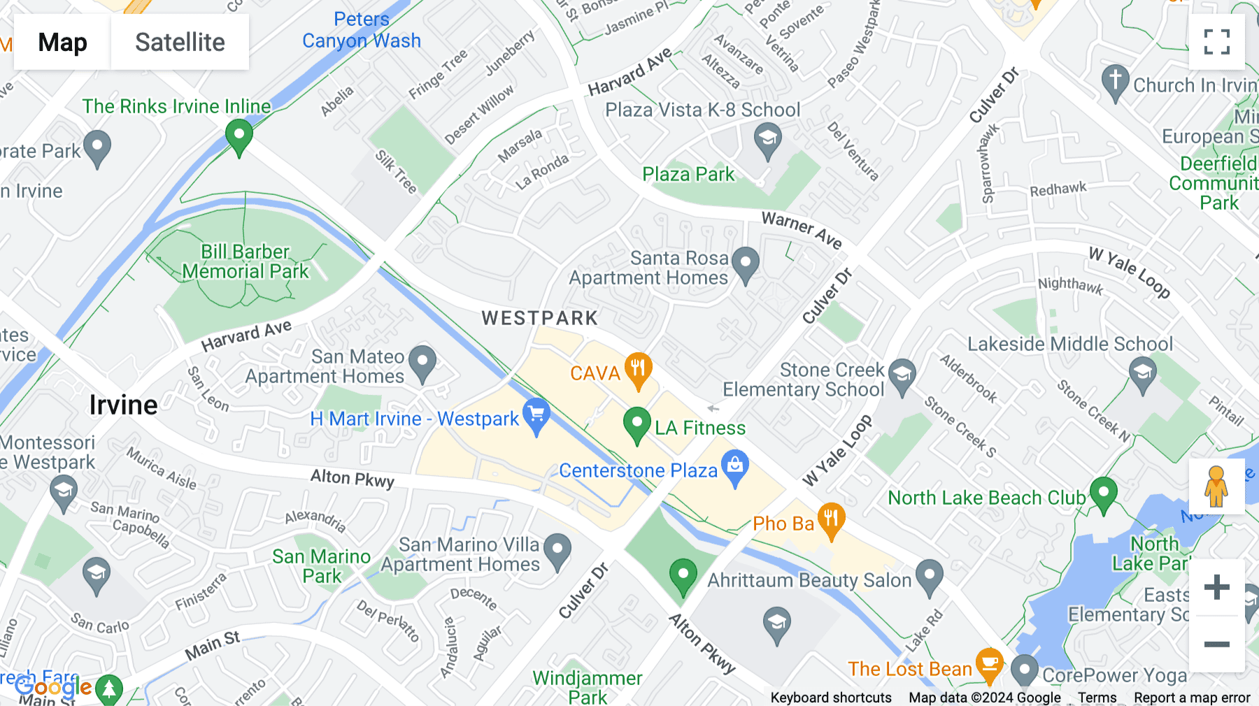 Click for interative map of 4000 Barranca Parkway, Suite 250, Centerstone Plaza, Irvine