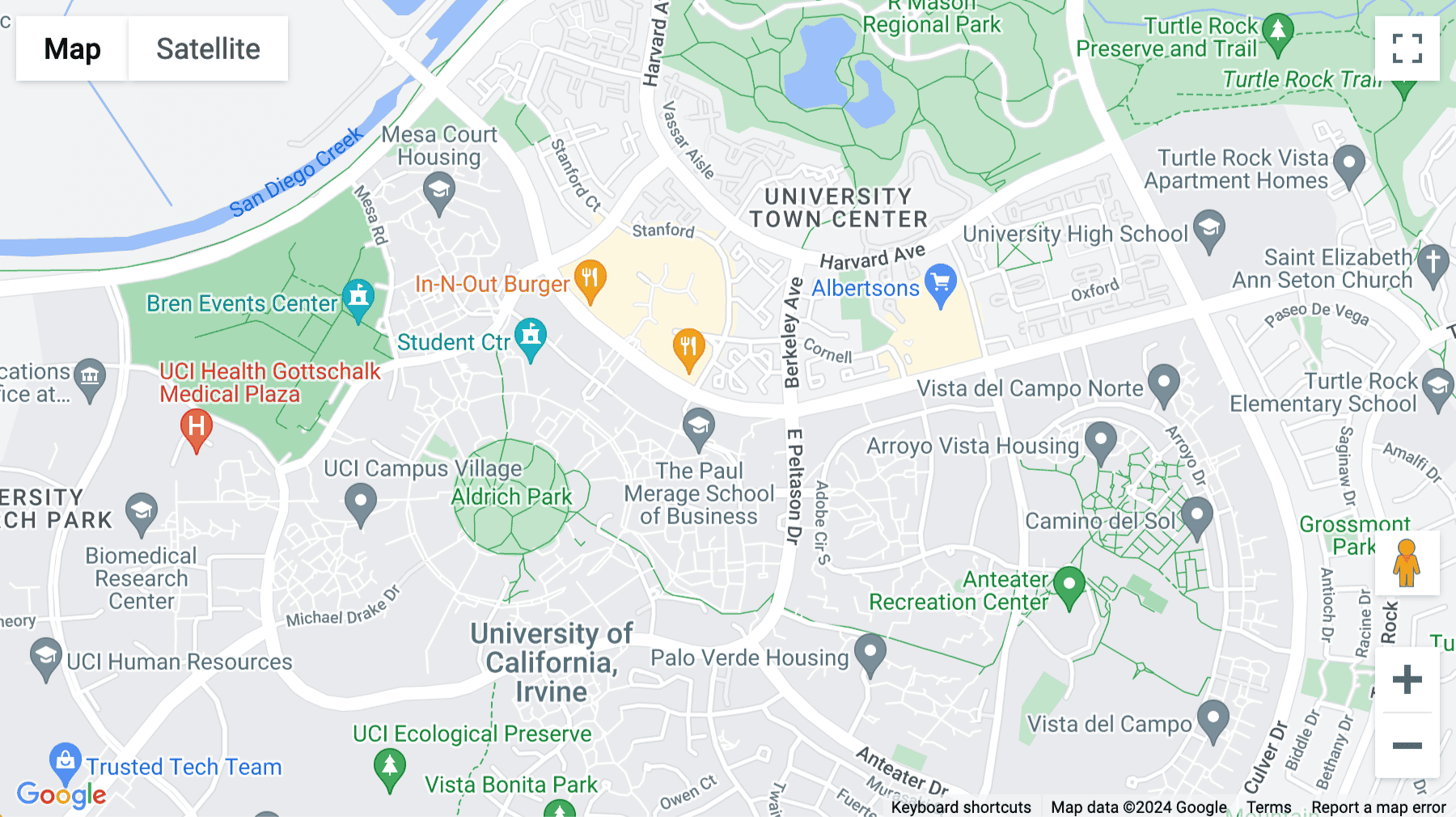 Click for interative map of 4199 Campus Drive, Suite 550, University Tower, Irvine