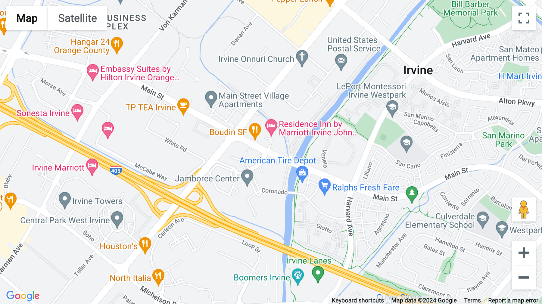 Click for interative map of 1 Park Plaza,  Suite 600, Jamboree Center, Irvine