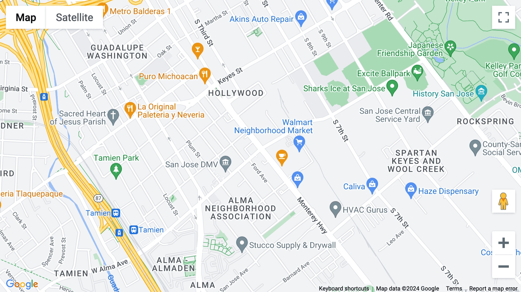 Click for interative map of 2570 N. First Street, 2nd Floor, San Jose