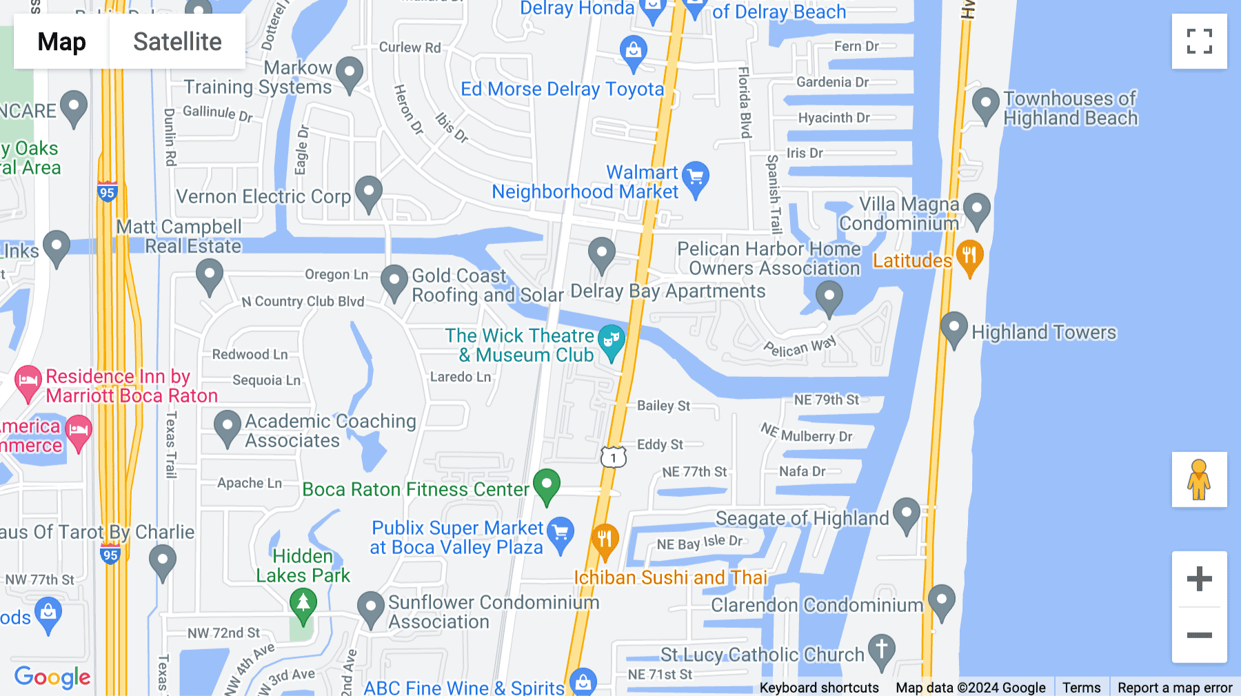 Click for interative map of 7999 North Federal Highway, 4th Floor, Delray Beach