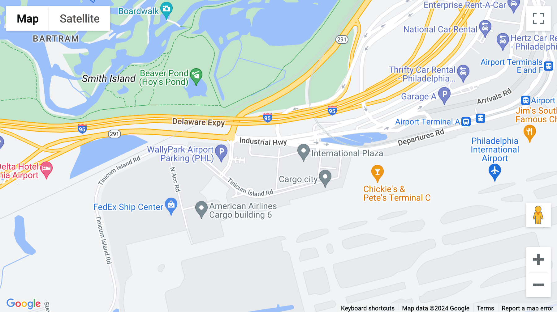 Click for interative map of 1 International Plaza, International Plaza Drive, Suite 550, Philadelphia