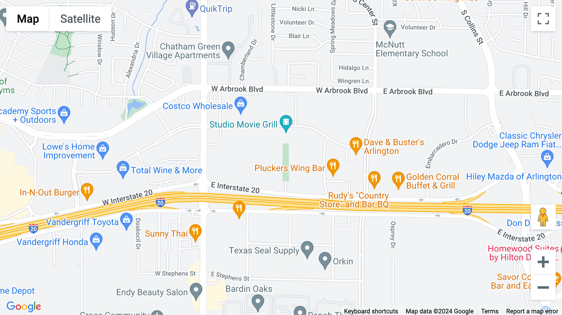 Click for interative map of 3901 Arlington Highlands, Suite 200, Arlington