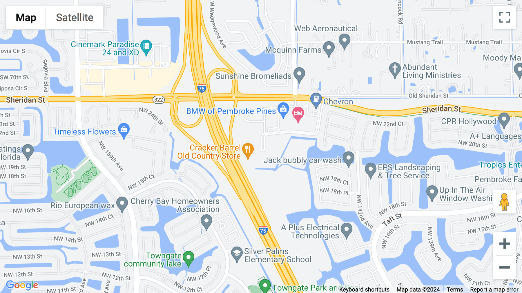Click for interative map of 1931 NW 150 Avenue, Pembroke Pines