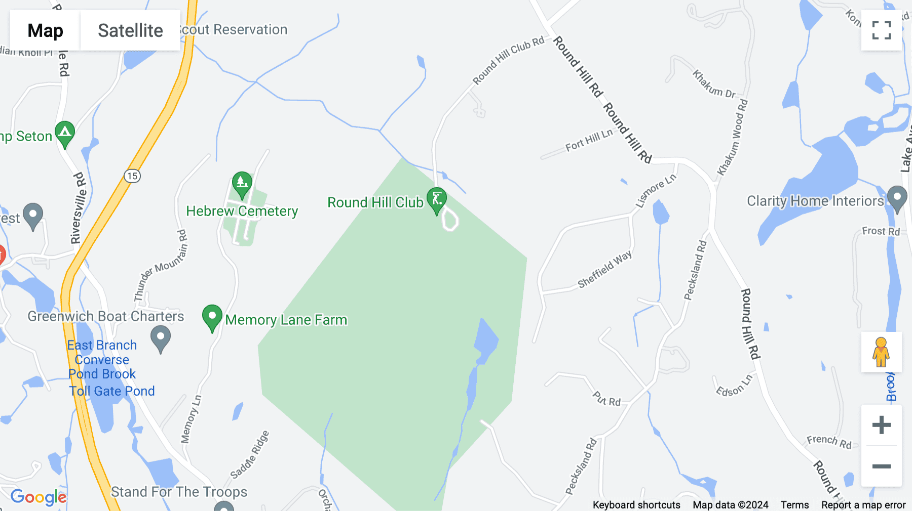 Click for interative map of 500 W Putnam, Greenwich, Connecticut, Greenwich