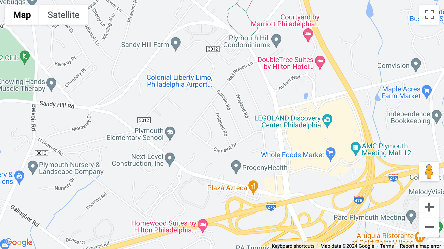 Click for interative map of 600 West Germantown Pike, Plymouth Meeting Executive Campus, Suite 400, Plymouth Meeting