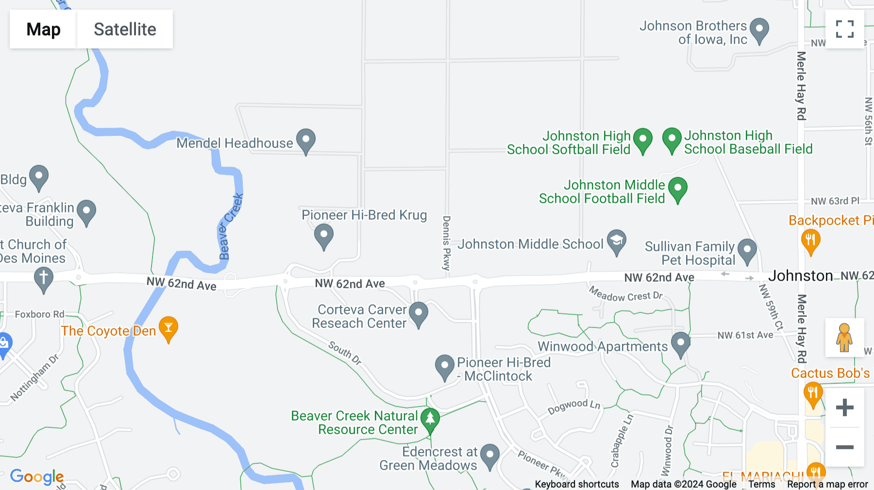 Click for interative map of 6165 North West 86th Street, Des Moines