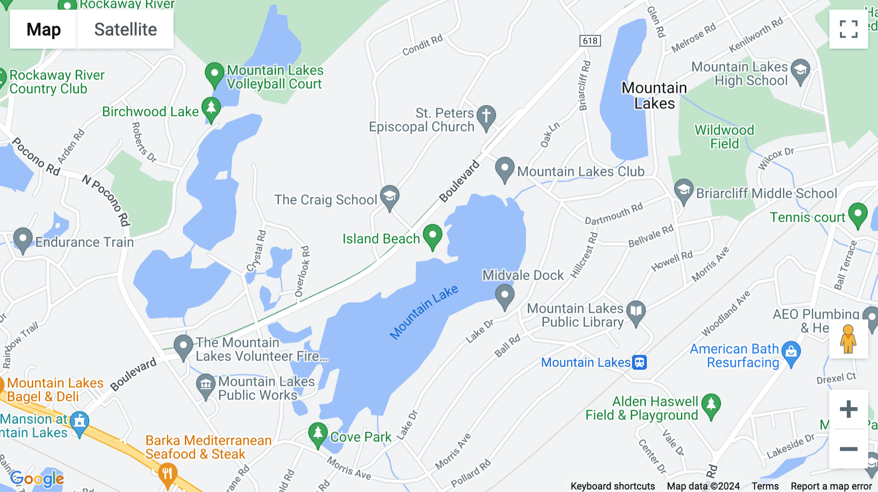 Click for interative map of 115 Route 46, Suite F1000, Mountain Lakes