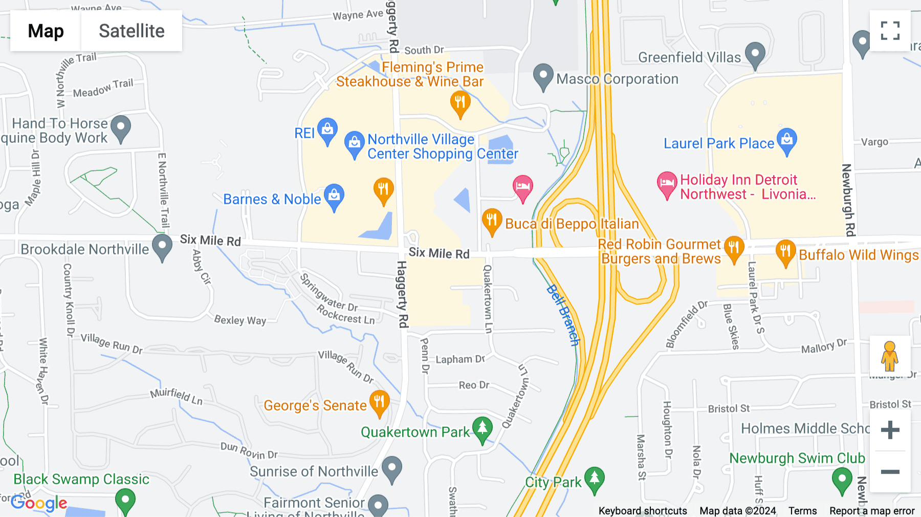 Click for interative map of 39111 Six Mile Road, Livonia, Livonia