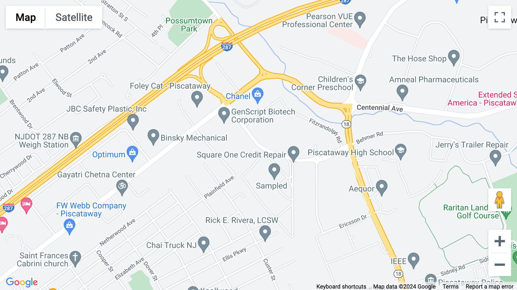 Click for interative map of 30 Knightsbridge Road, 2nd Floor, Piscataway