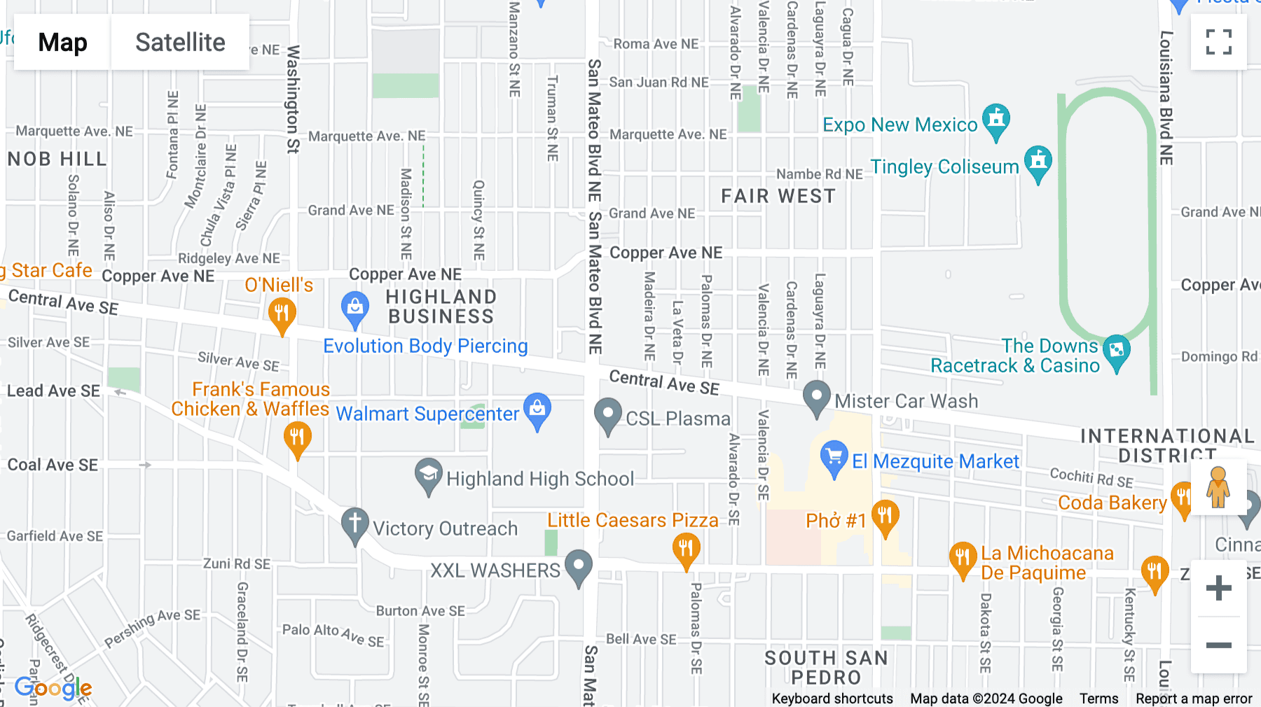 Click for interative map of 120 Madeira Drive NE, Albuquerque, Albuquerque
