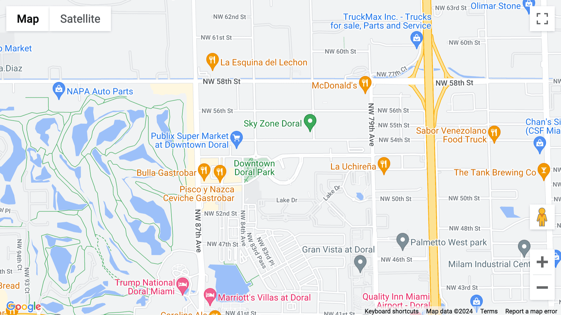 Click for interative map of 8333 N.W 53rd Street, Suite 450, Doral, Doral