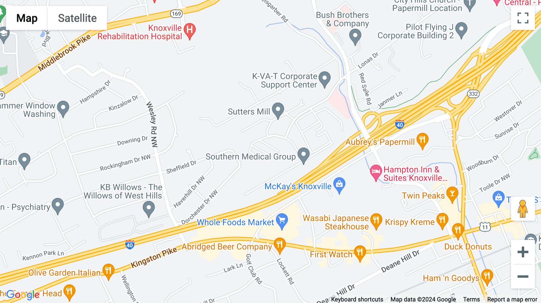 Serviced offices to rent and lease at 705 Gate Lane, Knoxville, Tennessee