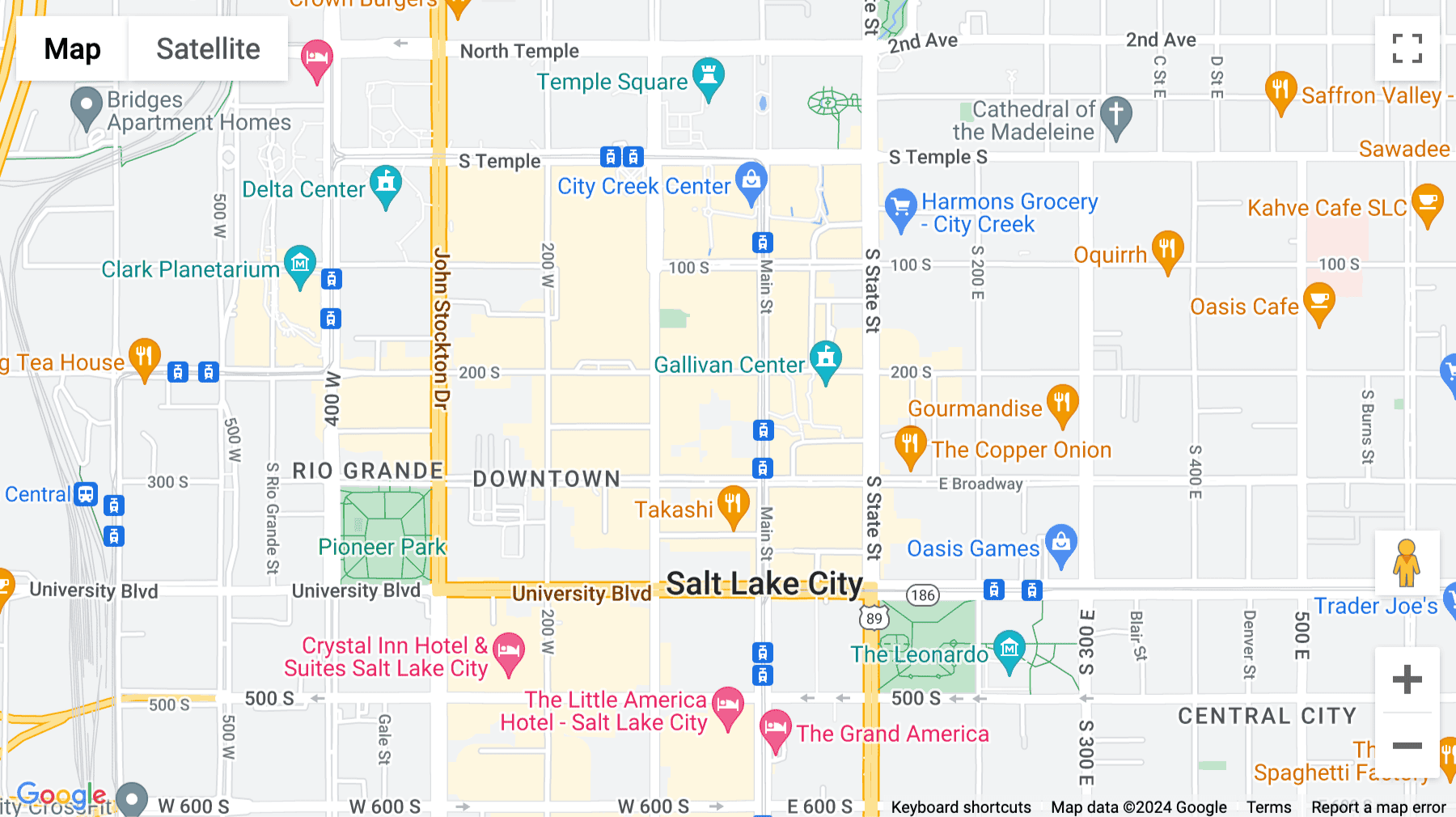 Click for interative map of 222 Main Street, 5th Floor, Salt Lake City, Utah, Salt Lake City