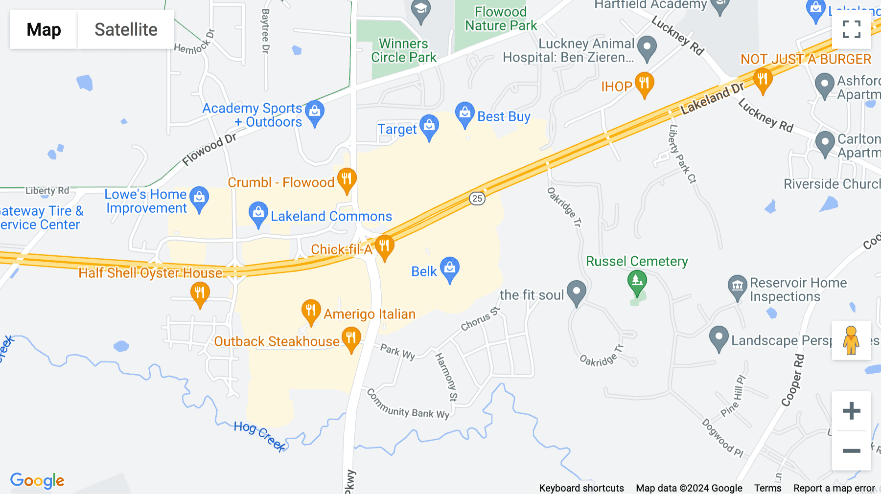 Click for interative map of 232 Market Street, Flowood, Mississippi, Flowood