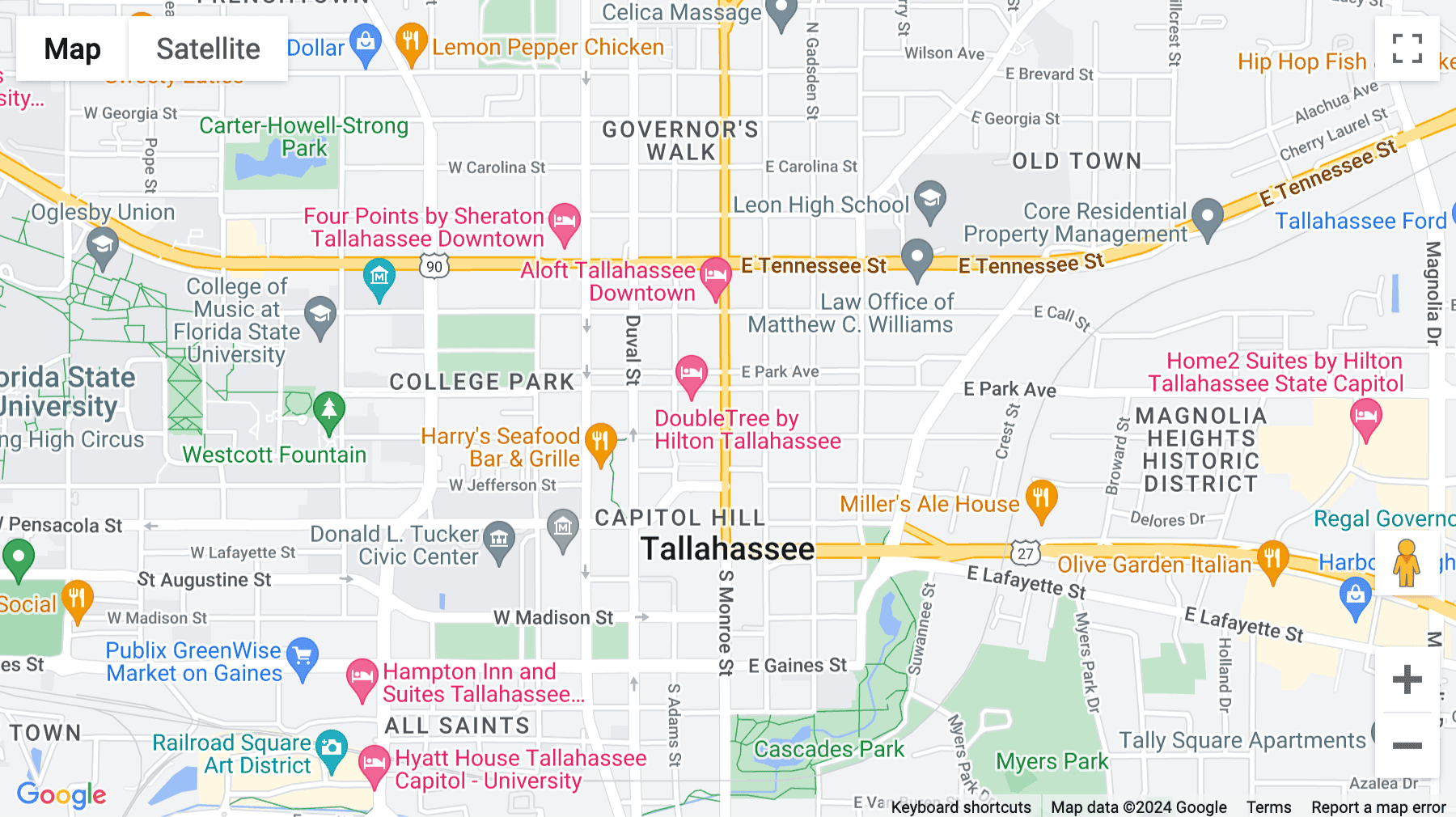 Click for interative map of 113 South Monroe Street, Tallahassee, Florida, Tallahassee
