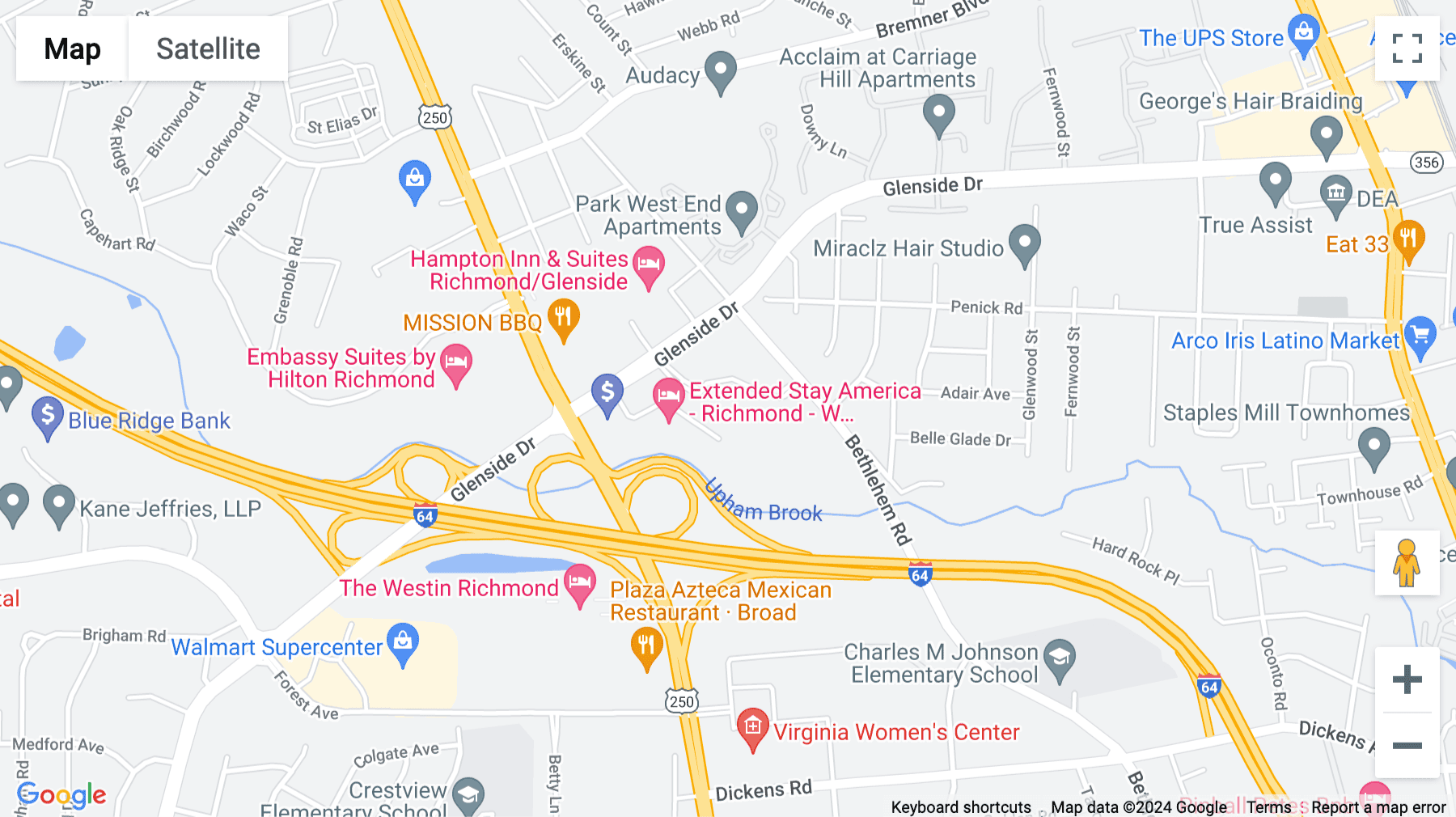 Click for interative map of 6802 Paragon Place, Suite 410, Richmond, Virginia, Richmond