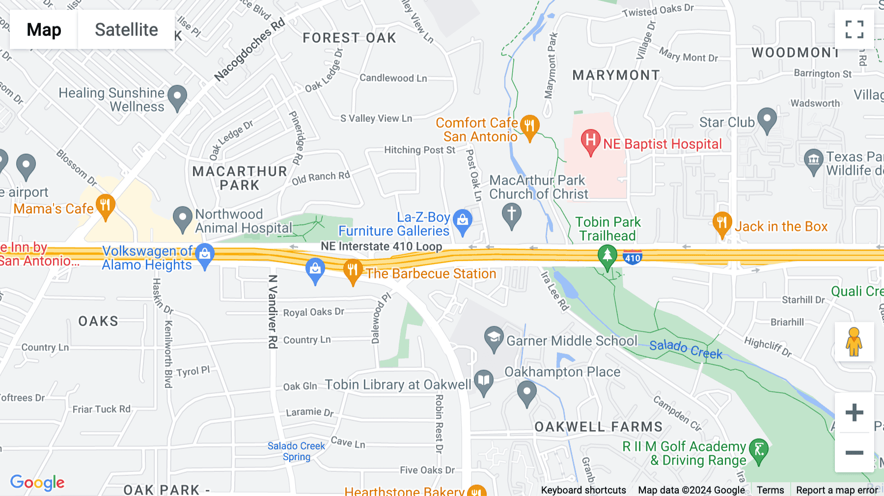 Click for interative map of 1777 NE Loop 410, Suite 600, Airport Area Centre, San Antonio, Texas, San Antonio