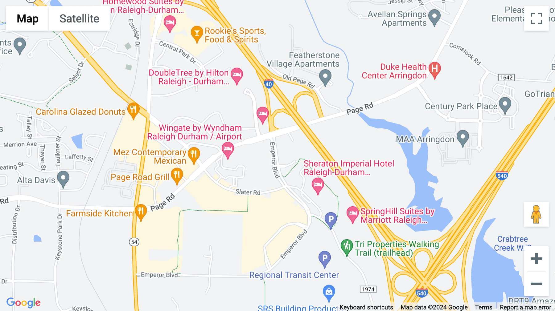 Click for interative map of 4819 Emperor Boulevard, Imperial Business Park, 4th Floor, Research Triangle Park Centre, Durham