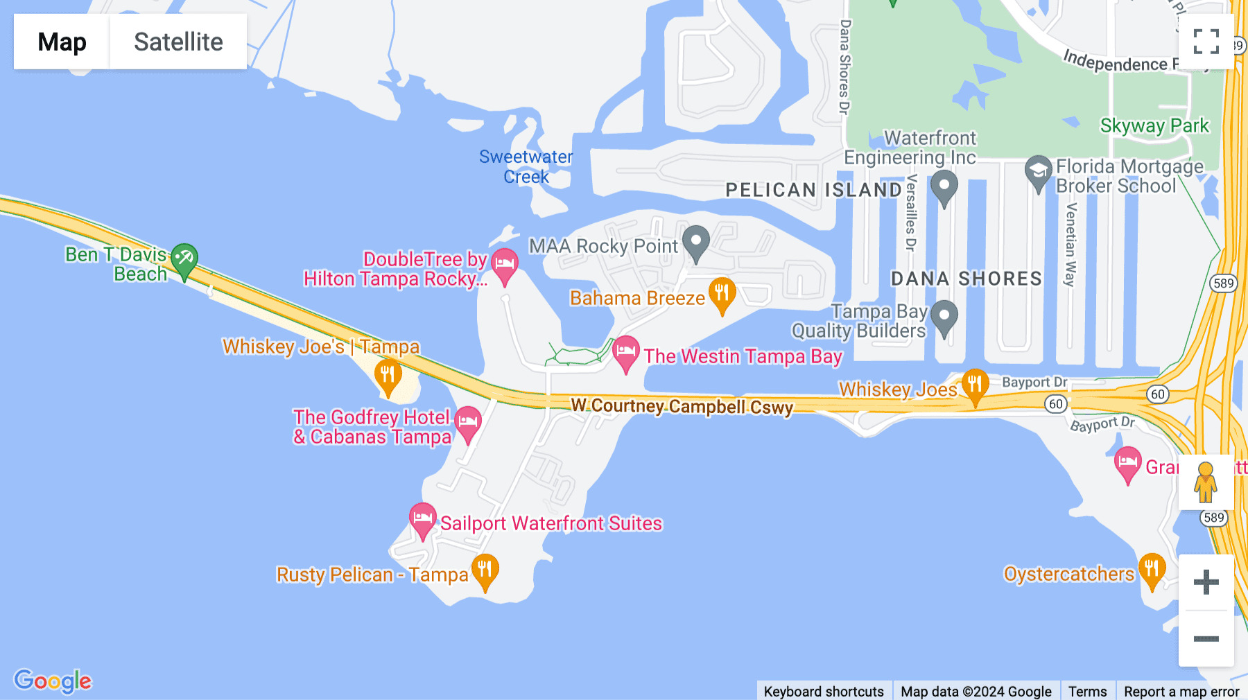 Click for interative map of 3001 N. Rocky Point Drive, East, Rocky Point Centre, Tampa, Florida, USA, Tampa