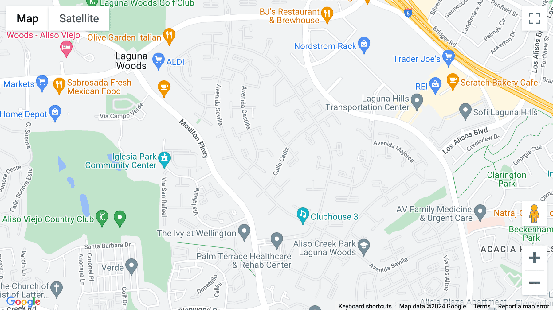 Click for interative map of 23046 Avenida de la Carlota, Suite 600, Avenida De La Carlota Centre, Laguna Hills, Laguna Hills