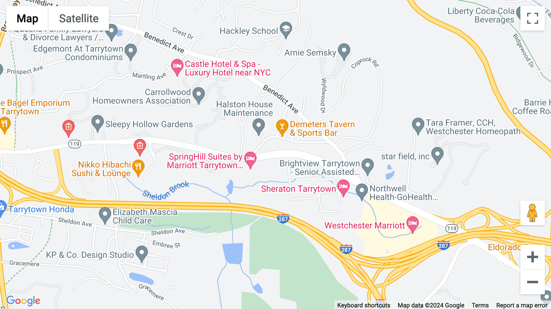 Click for interative map of 520 White Plains Road, Suite 500, Tarrytown Centre, Tarrytown, New York State, Tarrytown