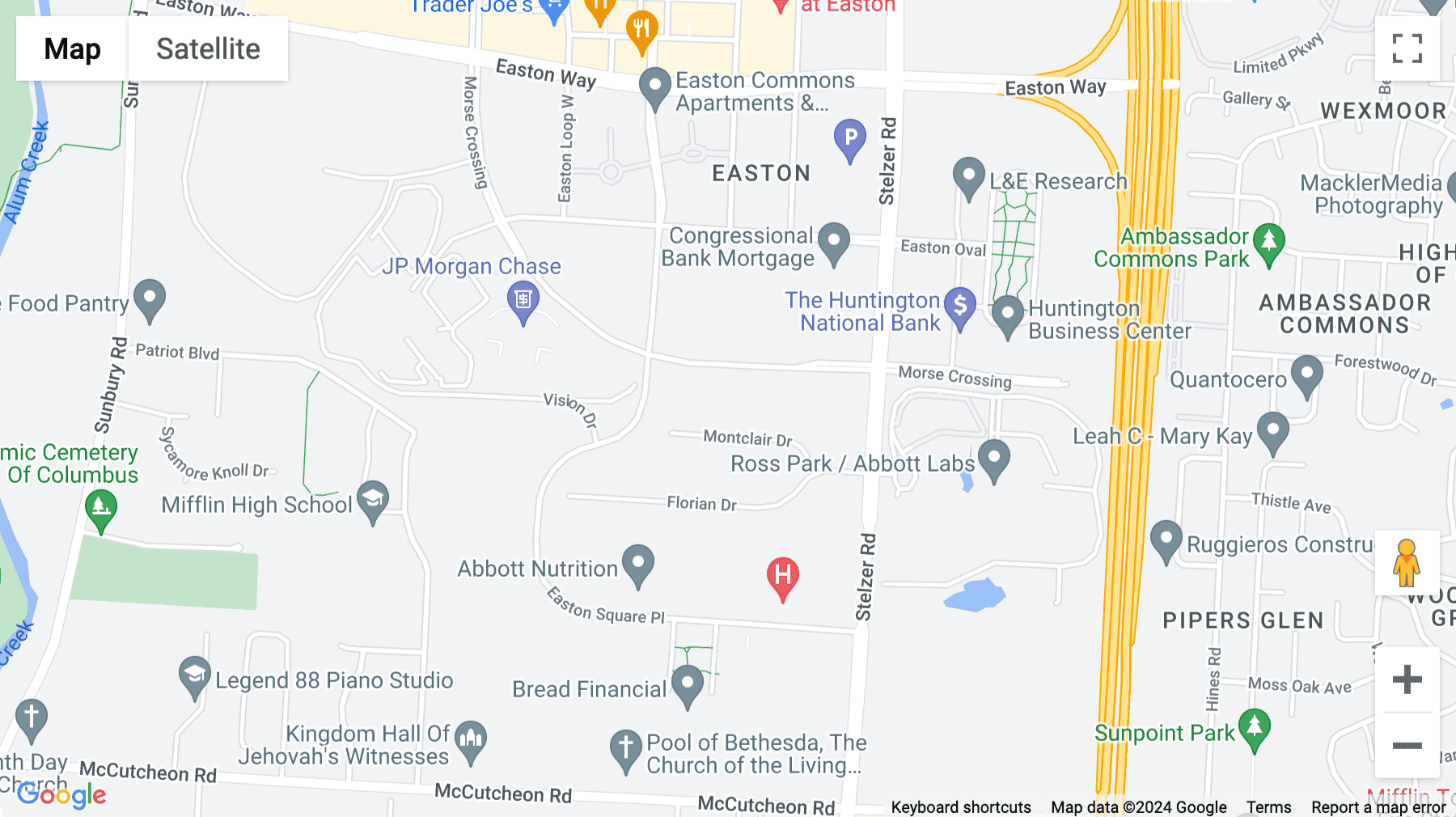 Click for interative map of 4449 Easton Way, Easton, Suite 200, Columbus, Ohio, USA, Columbus