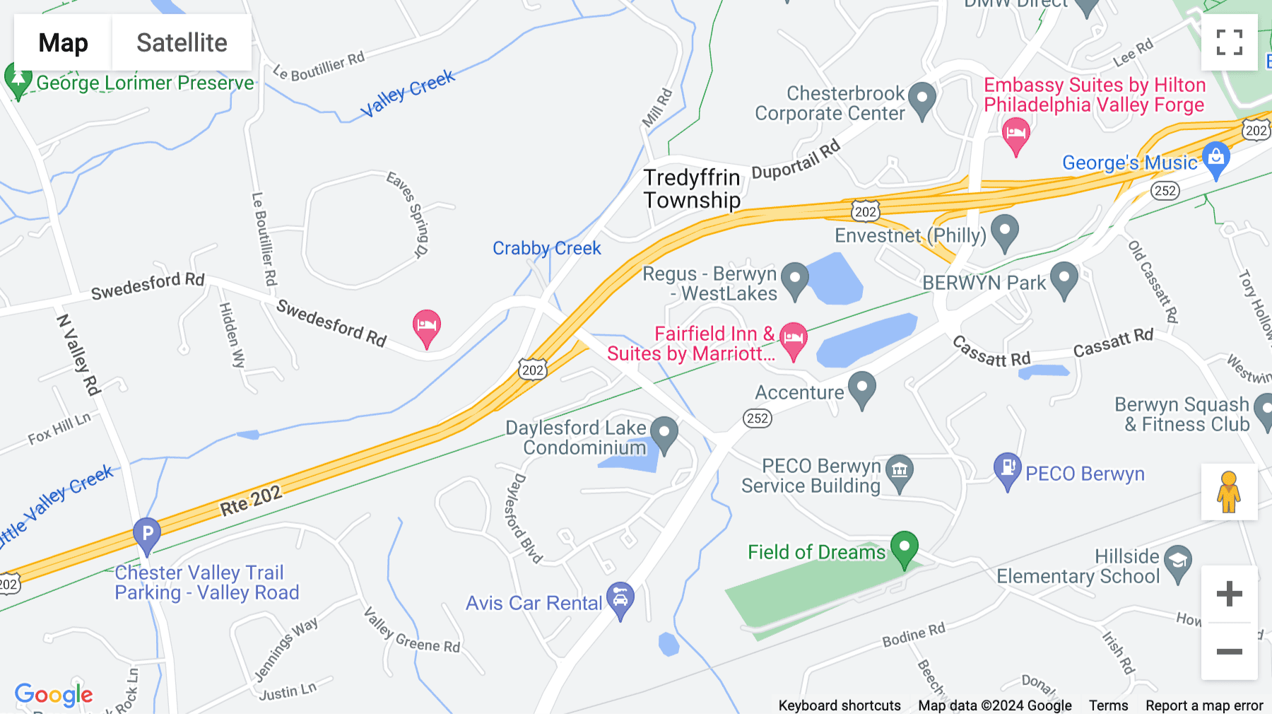 Click for interative map of 1055 Westlakes Drive, 3 Westlakes, Suite 300, Berwyn, Pennsylvania, Berwyn