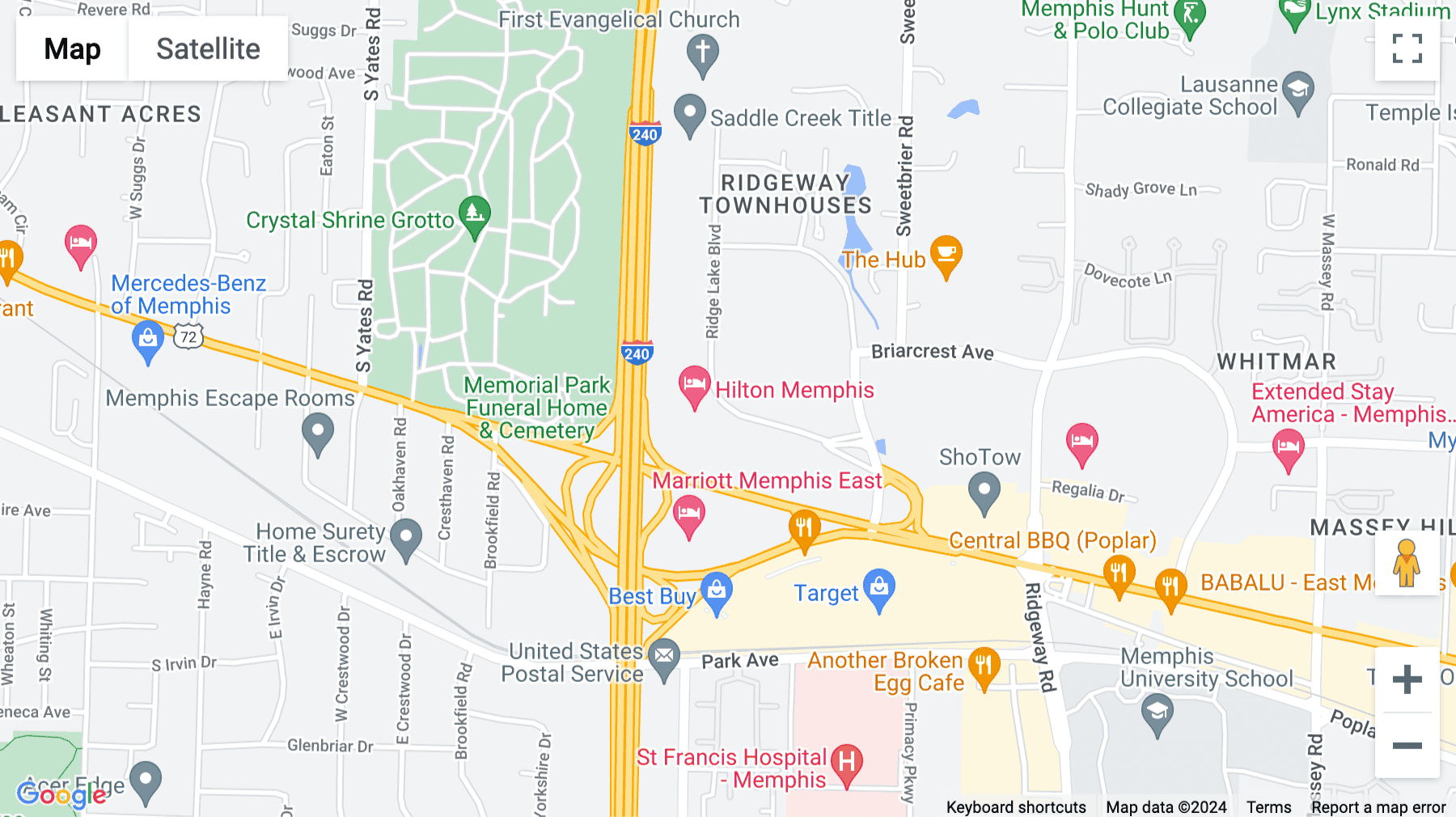 Click for interative map of 5865 Ridgeway Center Parkway, Suite 300, Memphis, Tennessee, Memphis