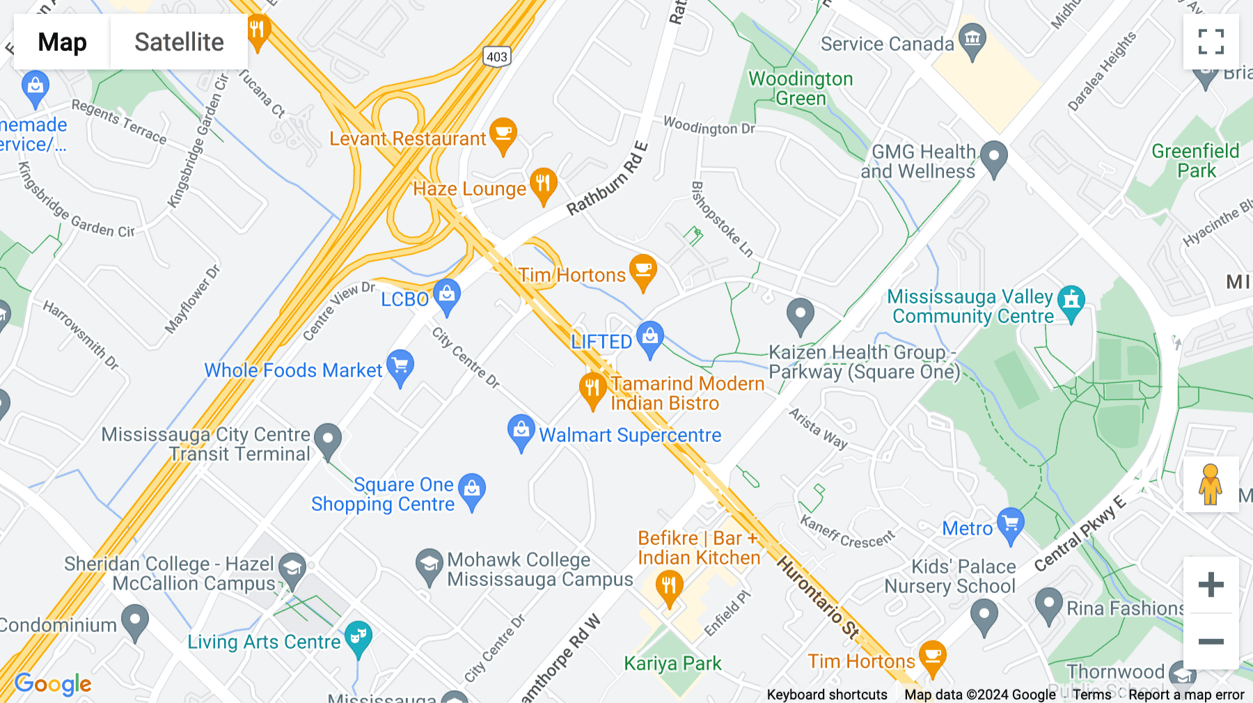 Click for interative map of Suite 750, 2 Robert Speck Parkway, Mississauga