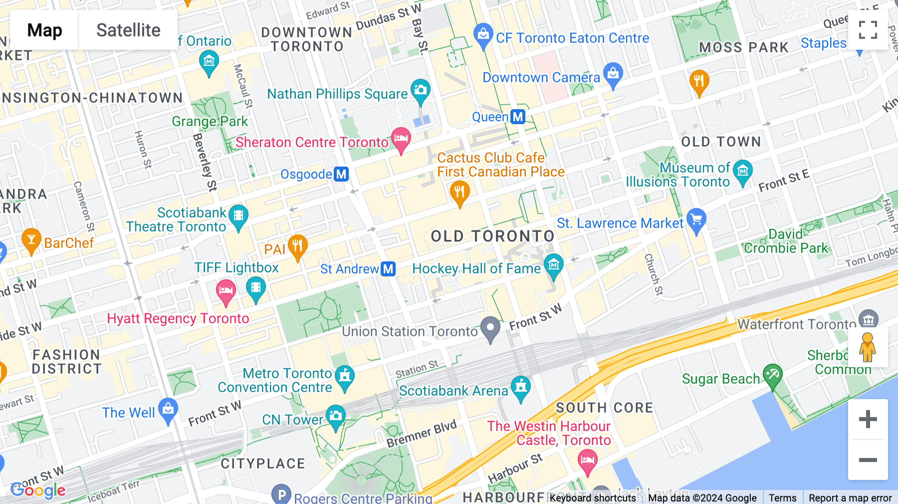 Click for interative map of 100 King Street West,  King Street West, Downtown, Toronto, M5X, Toronto