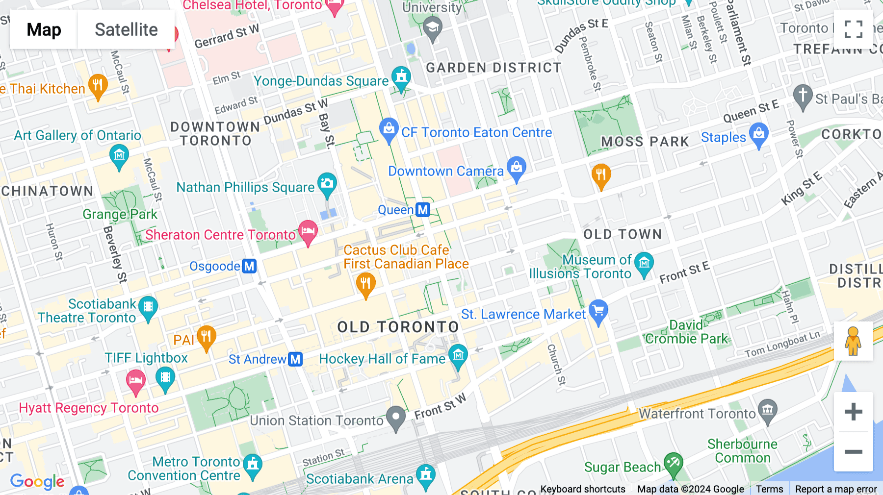 Click for interative map of 151 Yonge Street,  11th Floor, Toronto