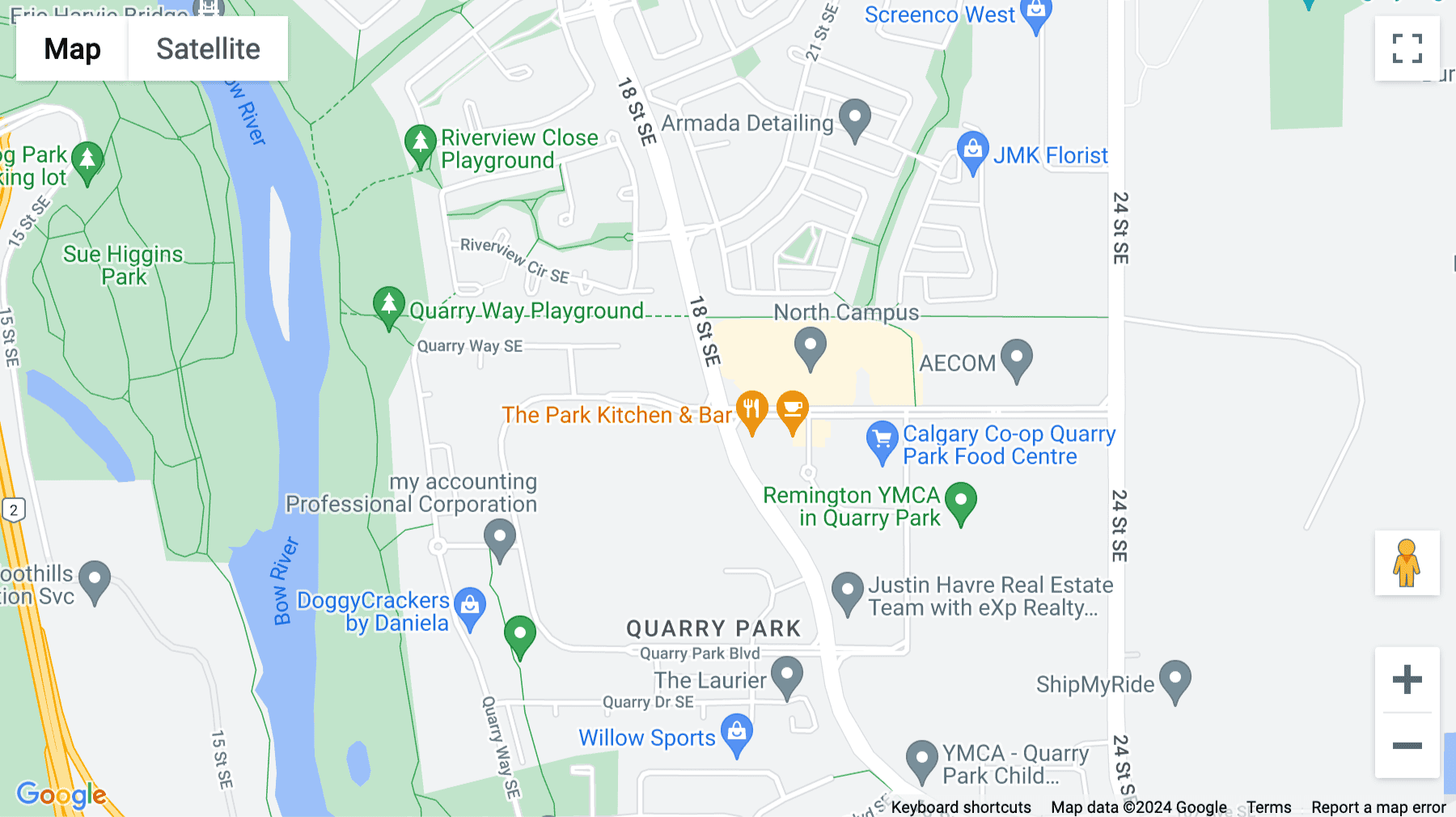 Click for interative map of Suite 300, 160 Quarry Park Boulevard S.E, Calgary, Calgary