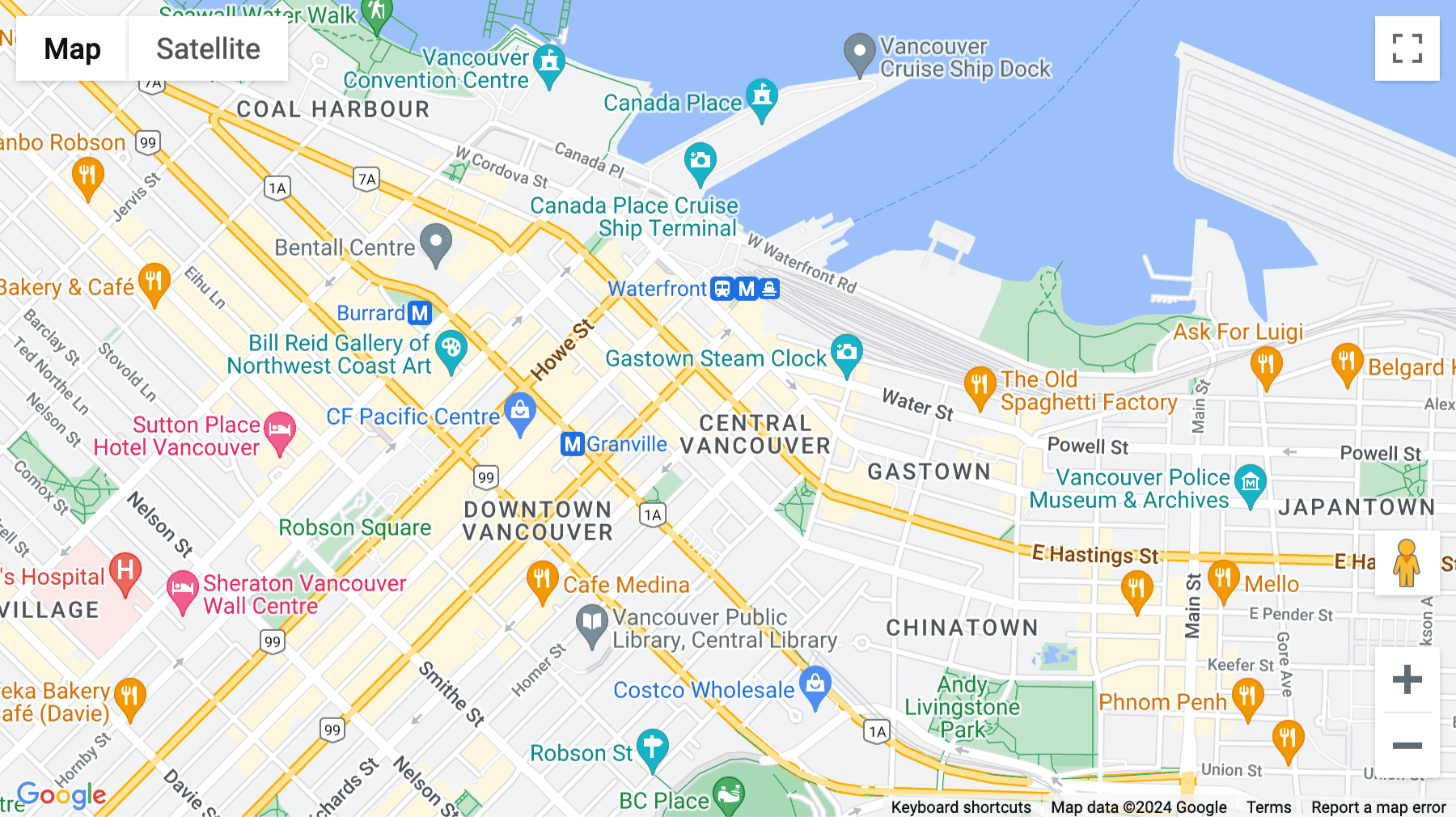 Click for interative map of 422 Richards Street, 3rd floor, Vancouver, Vancouver