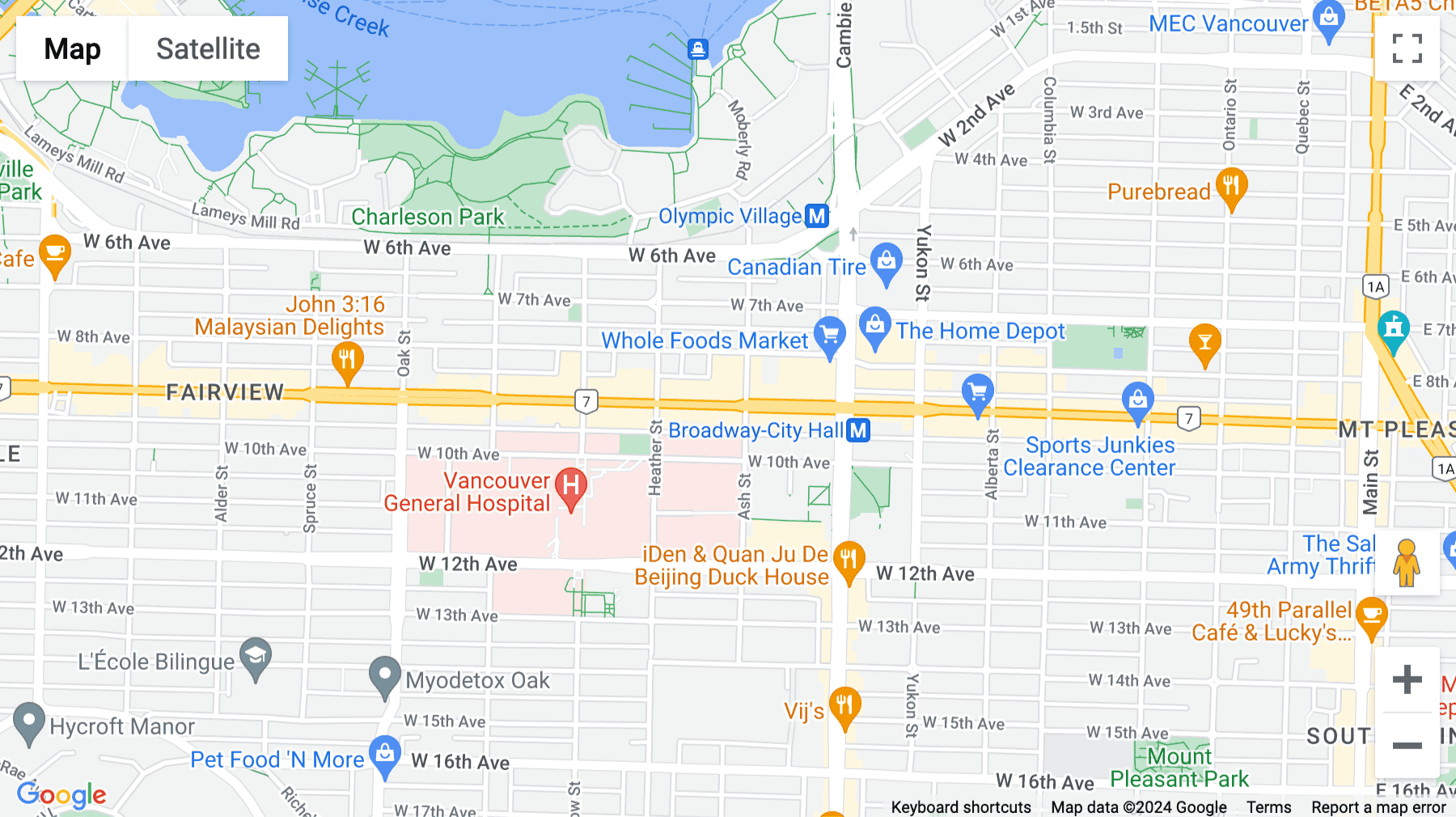 Click for interative map of 601 West Broadway, Suite 400, Vancouver, British Columbia, Canada, Vancouver