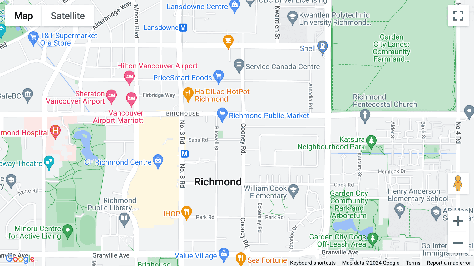 Click for interative map of 5811 Cooney Road, Suite 305 South Tower, Richmond Business Centre, Richmond