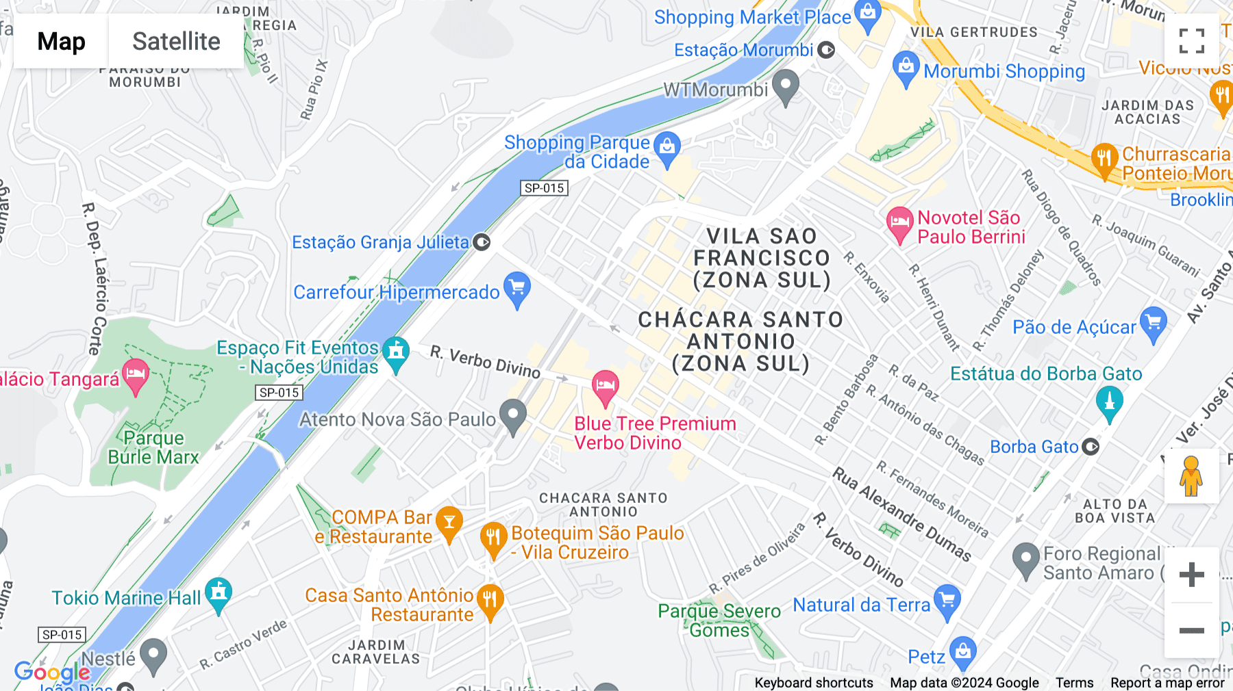 Click for interative map of Edificio Birmann 11,  Rua Alexandre Dumas, 1711, Sao Paulo, Brazil, Sao Paulo