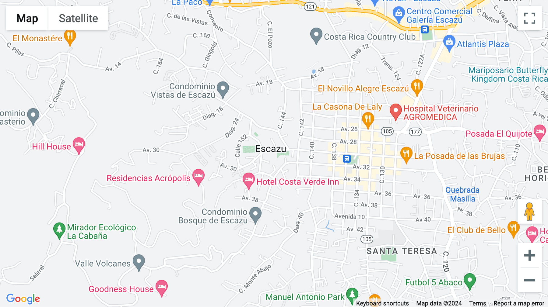 Click for interative map of 6th Floor,  Escazu Corporate Center, Escazu, San Jose, Costa Rica, San Jose