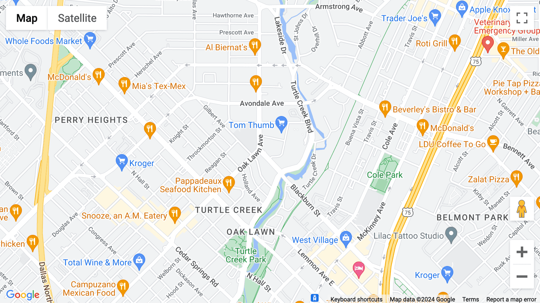 Click for interative map of (TCV) 3838 Oak Lawn Avenue, Suite 1000, Dallas, Texas, USA, Dallas