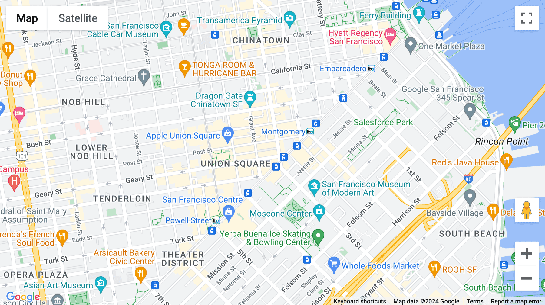 Click for interative map of 77 Geary Street 5th & 6th floors, San Francisco, California, USA, San Francisco