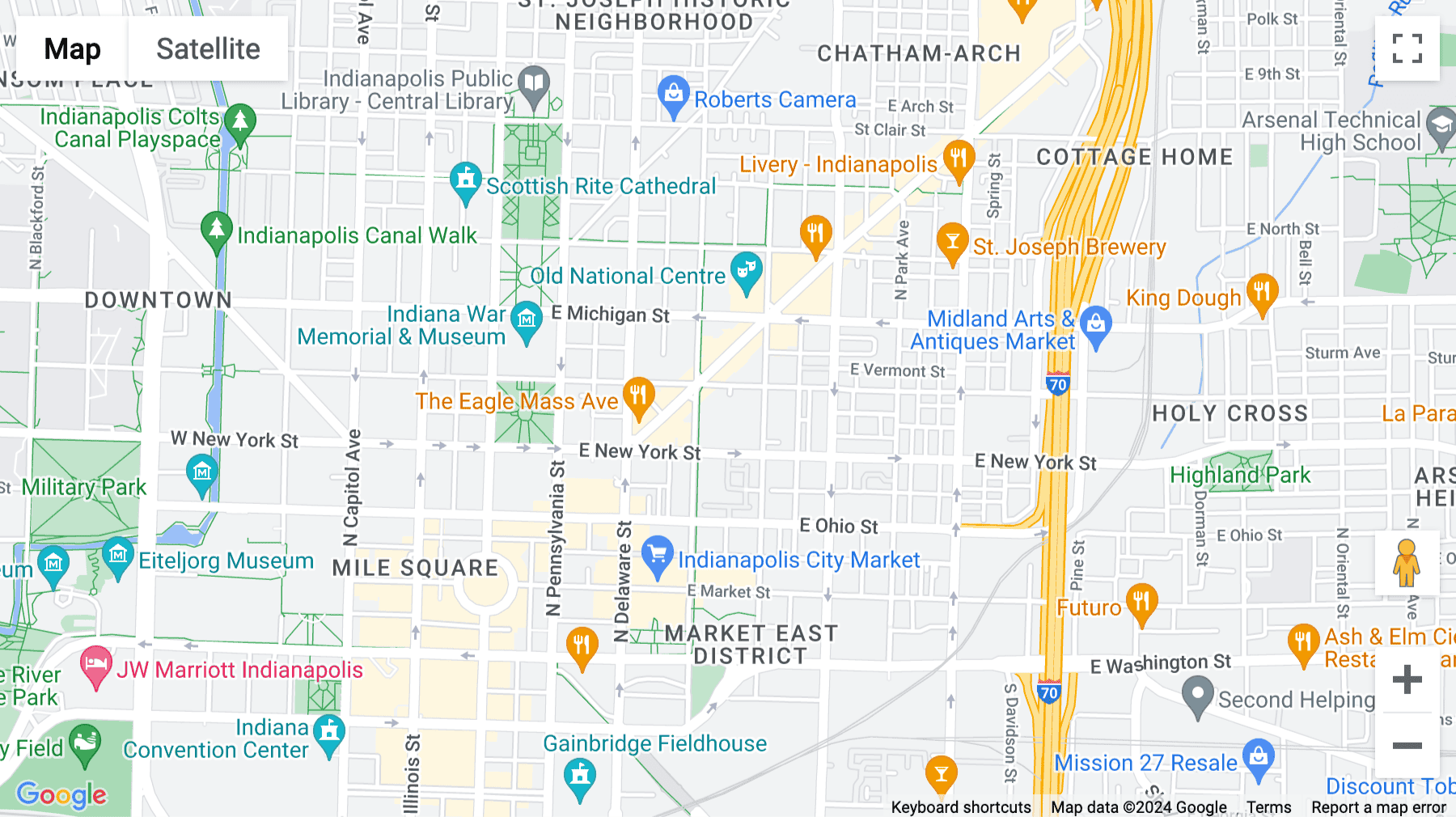 Click for interative map of 333 N. Alabama Street, Suite 350, Indianapolis, Indiana, USA, Indianapolis