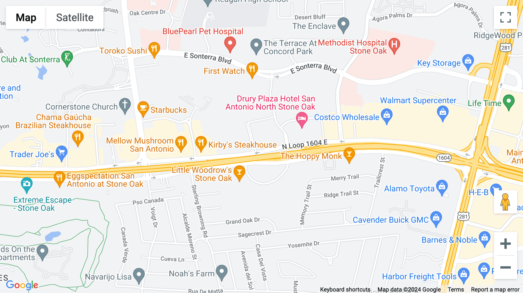 Click for interative map of 227 North Loop 1604 East, Suite 150, San Antonio, Texas, USA, San Antonio