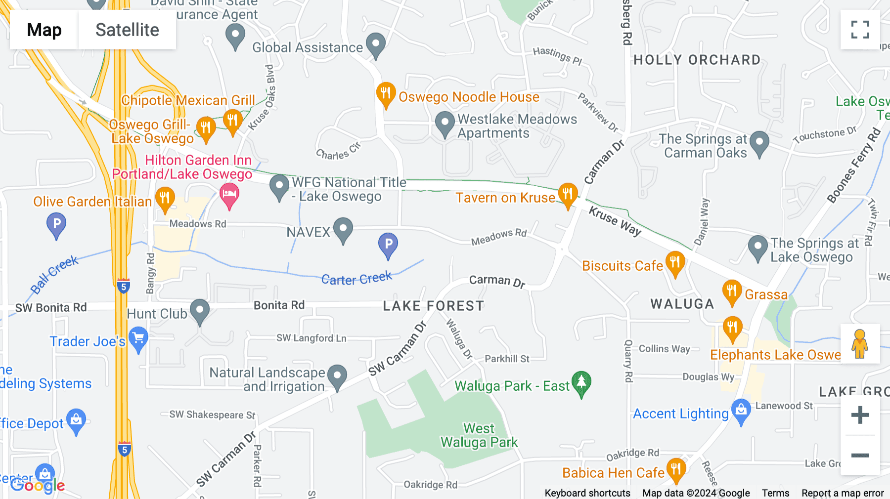 Click for interative map of 5200 SW Meadows Road, Suite 150, Lake Oswego, Oregon, USA, Lake Oswego