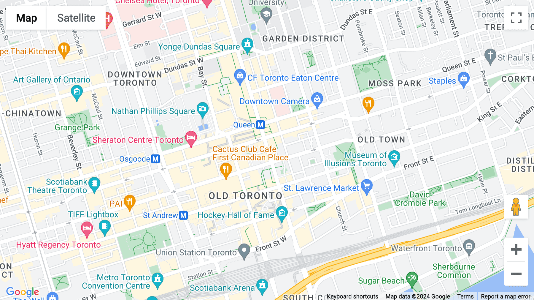 Click for interative map of 140 Yonge Street, Toronto