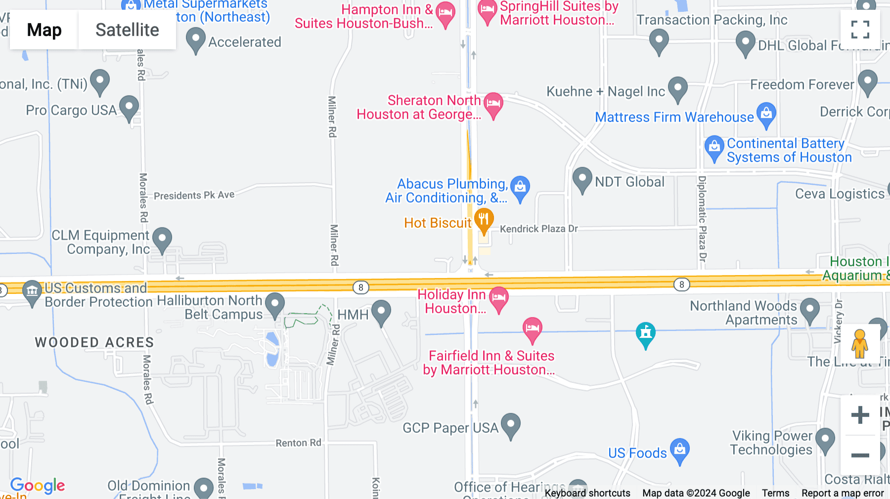 Click for interative map of 3663 N. Sam Houston Parkway East, Suite 600, Houston, Houston