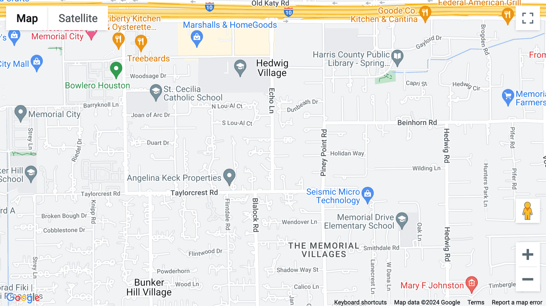Click for interative map of 9501 Echo Lane, Suite 200, Houston, Texas, Houston