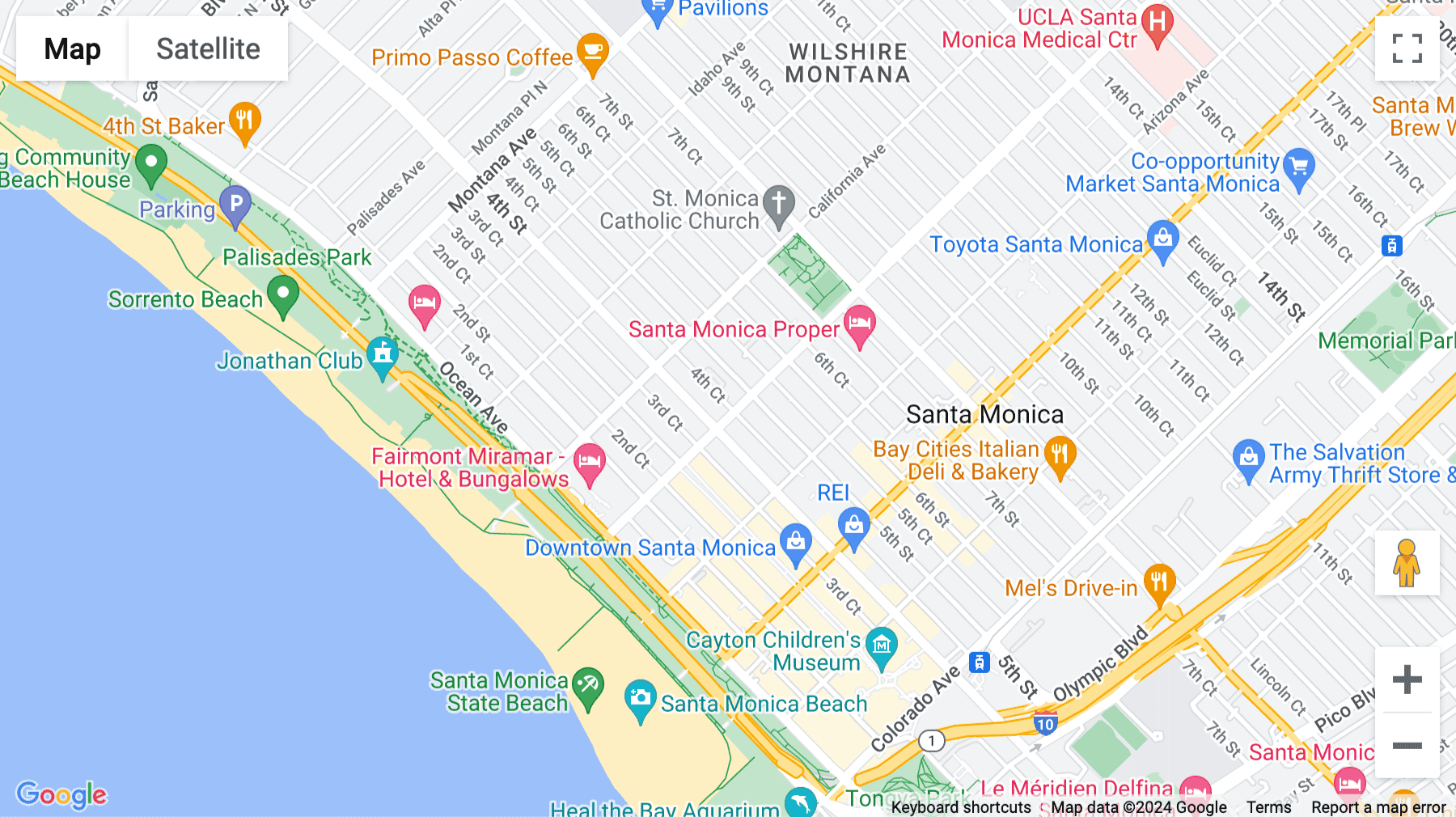 Click for interative map of (SM3) 401 Wilshire Boulevard, 12th Floor ,Santa Monica, Los Angeles, Los Angeles