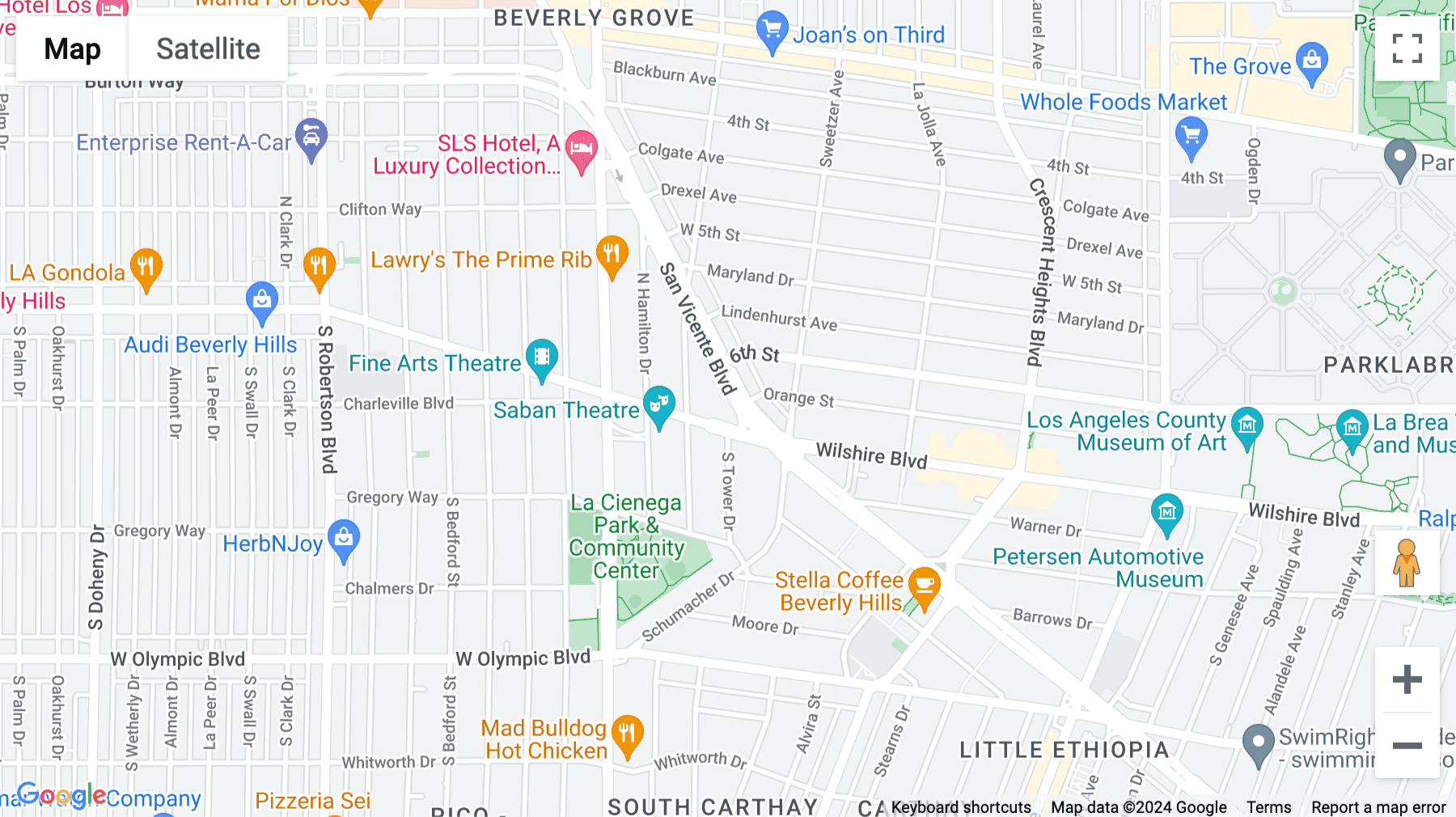 Click for interative map of 8383 Wilshire Blvd., Suite 800, Beverly Hills, Los Angeles, California, Los Angeles