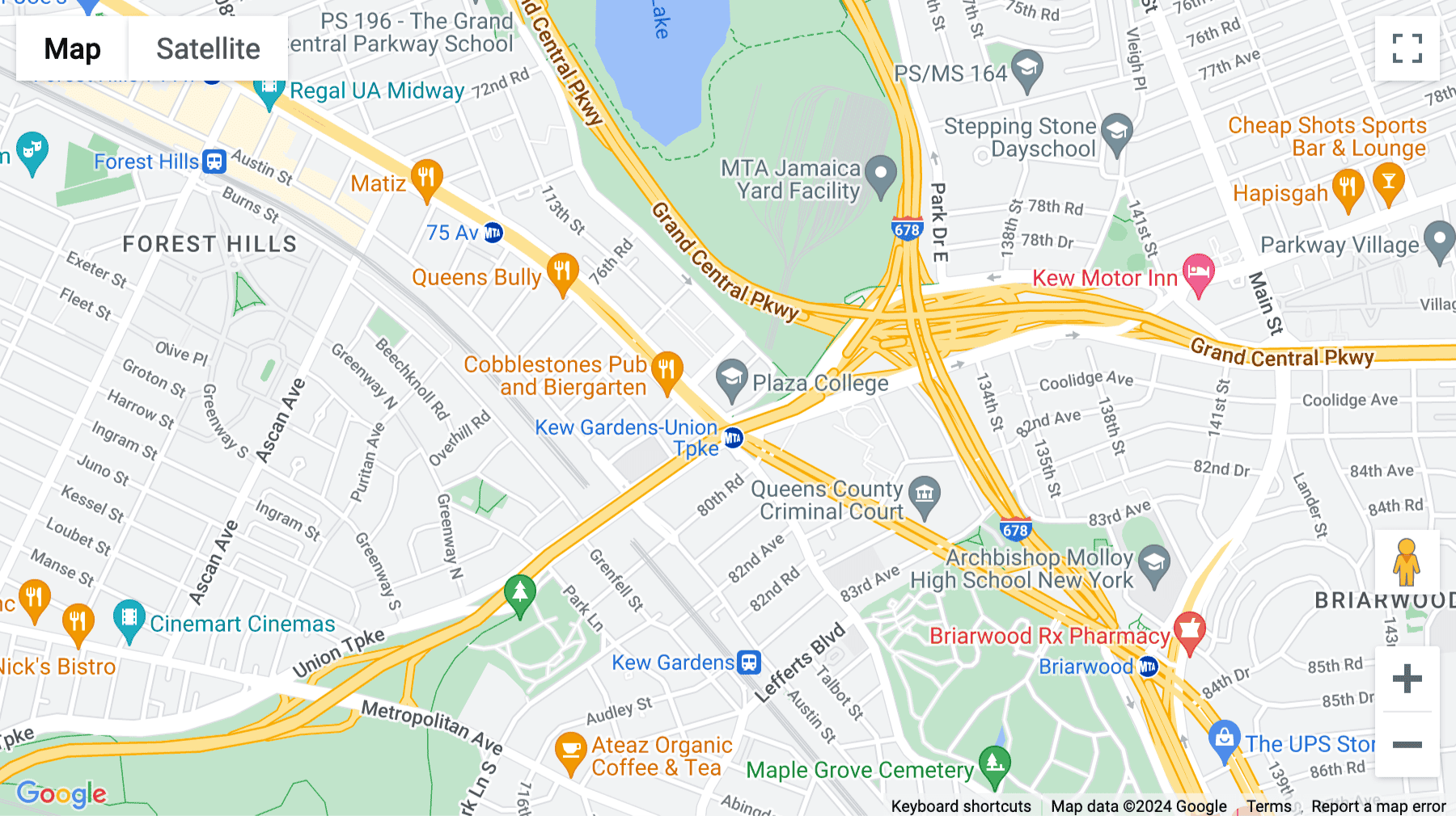 Click for interative map of 118-35 Queens Blvd., Suite 400, Forest Hills, New York, New York State, New York